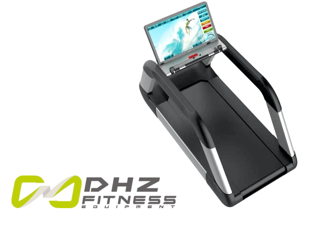 DHZ Fitness Laufband 32Zoll Display
