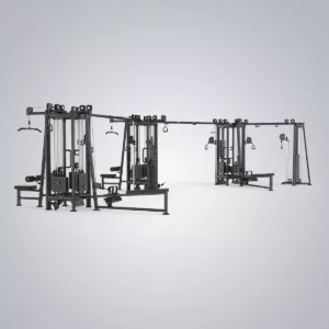 DHZ Fitness | Kabelzüge & Kabelstationen , U2066PE, EVOST III 10 Station Cable Tower