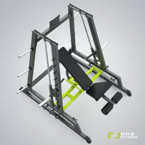 DHZ Fitness | Plate Loaded, D602, POWER SMITH MACHINE