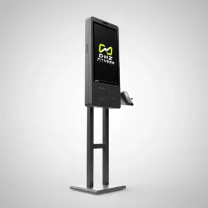 DHZ Fitness | Displays, DIS27KI-CC, 27" LCD Touch Ordering Kiosk With Stand